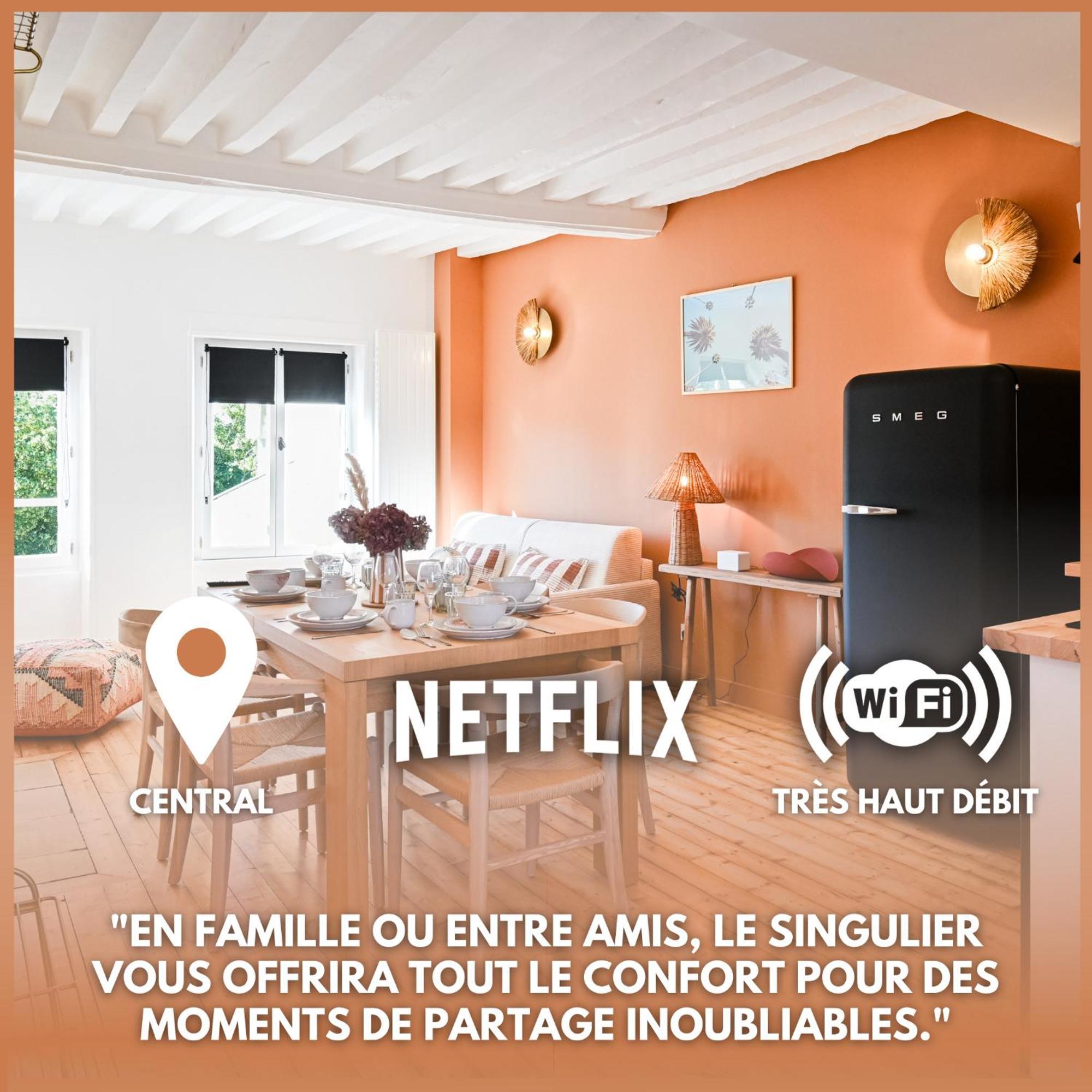 Villa Robs - Appartements Tout Confort, Tv Connectee, Haut Debit, Localisation Ideale - Courts Sejours & Affaires カーン エクステリア 写真